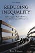 Reducing Inequality: Addressing the Wicked Problems Across Professions and Disciplines