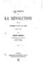 Les Dbuts de la Rvolution Dans Les Dpartements Du Cher Et de l'Indre (1789-1791)