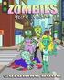 Zombie Coloring Book: Zombies Going Walkies