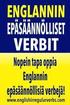 Englannin Epsnnlliset Verbit: Nopein tapa oppia Englannin epsnnllisi verbej! (Black/white version)