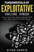 Fundamentals of Exploitative Online Poker