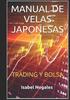 Manual de Velas Japonesas: Trading Y Bolsa