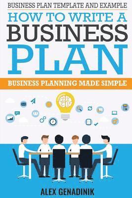 Business Plan Template And Example (inbunden)