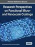 Research Perspectives on Functional Micro- and Nanoscale Coatings