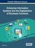 Enterprise Information Systems and the Digitalization of Business Functions