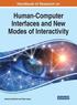 Handbook of Research on Human-Computer Interfaces and New Modes of Interactivity