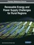 Renewable Energy and Power Supply Challenges for Rural Regions