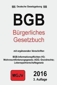 Bürgerliches Gesetzbuch: BGB mit ergänzenden Bestimmungen (häftad)