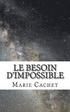Le besoin d'impossible
