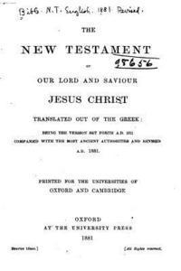 The New Testament of Our Lord and Saviour Jesus Christ (hftad)