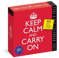 Keep Calm And Carry On Page-A-Day Calendar 2022: 365 Quotes, Slogans, And Mottos For 2022. - Workman Calendars - Page-A-Day (9781523512492) | Bokus