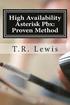 High Availability Asterisk Pbx: : Proven Method