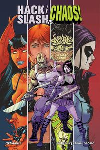 Hack Slash Vs Chaos Tim Seeley Rapha Lobosco Tim Seeley Haftad Bokus