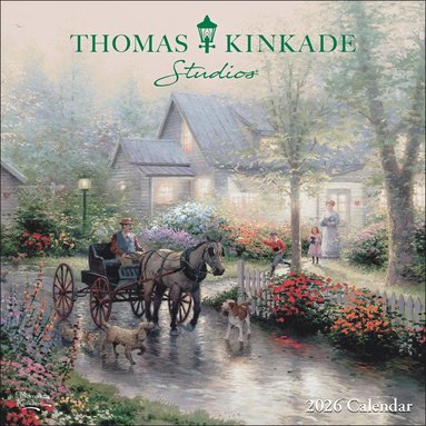Thomas Kinkade Studios 2026 Mini Wall Calendar (inbunden)