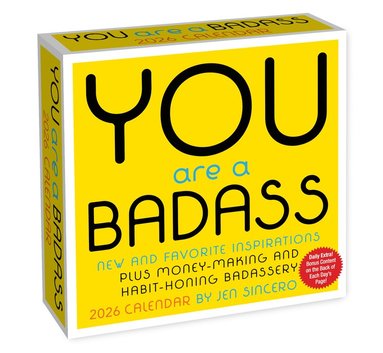 You Are a Badass 2026 Day-to-Day Calendar (h�ftad)