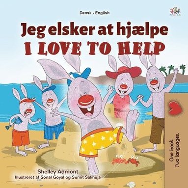 I Love to Help (Danish English Bilingual Book for Kids) (inbunden)