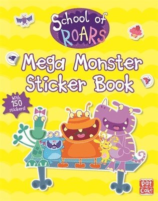 School of Roars: Mega Monster Sticker Book (hftad)