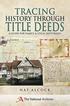 Tracing History Through Title Deeds