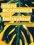 Microeconomics and Behaviour, 4e