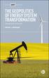 Geopolitics of Energy System Transformation