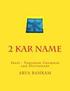 2 Kar Name: Irani - Farsarabi Grammar and Dictionary