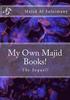 My Own Majid Books!: The Sequel!