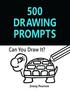 500 Drawing Prompts