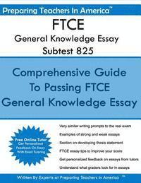 FTCE General Knowledge Essay Subtest 825: General Knowledge FTCE Exam (häftad)