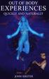 Out Of Body Experiences, Quickly And Naturally