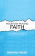 Mountain moving faith
