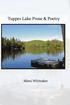 Tupper Lake Prose and Poetry