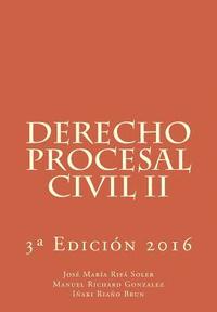 Derecho Procesal Civil II (häftad)