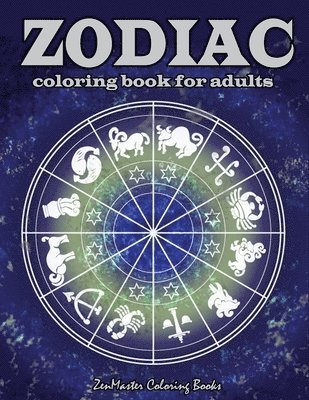 Zodiac Adult Coloring Book (häftad)