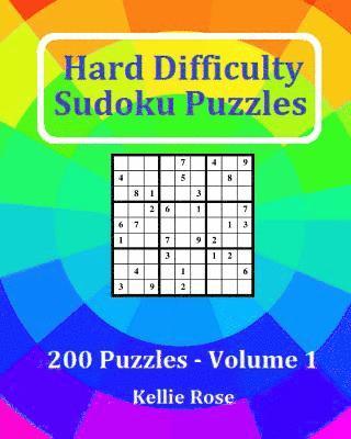 Hard Difficulty Sudoku Puzzles Volume 1: Hard Sudoku Puzzles For Advanced Players (hftad)