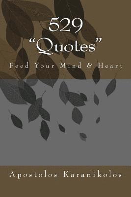 529 'quotes': Feed Your Mind & Heart (hftad)