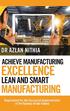 Achieve Manufacturing Excellence Lean and Smart Manufacturing
