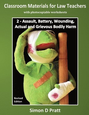 Classroom Materials for Law Teachers: Assault, Battery, Wounding, Actual and Grievous Bodily Harm (hftad)