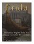 Eridu: Historia y legado de la más antigua ciudad de Mesopotamia