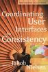 Coordinating User Interfaces for Consistency