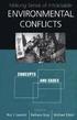 Making Sense of Intractable Environmental Conflicts
