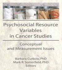 Psychosocial Resource Variables in Cancer Studies (inbunden)