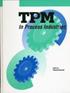 TPM in Process Industries