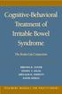 Cognitive-Behavioral Treatment of Irritable Bowel Syndrome