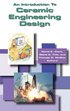 An Introduction to Ceramic Engineering Design