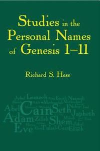 Studies in the Personal Names of Genesis 111 (häftad)