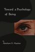 Toward a Psychology of Being-Reprint of 1962 Edition First Edition