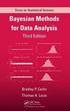 Bayesian Methods for Data Analysis