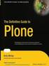 The Definitive Guide to Plone