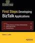 First Steps: Developing BizTalk Applications