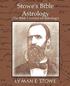 Stowe's Bible Astrology (the Bible Founded on Astrology)